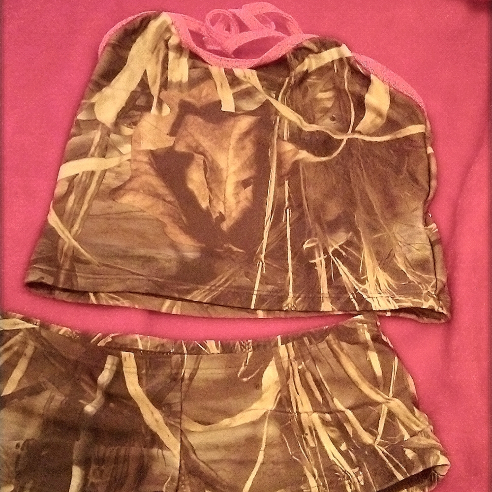 Two piece bathing suit